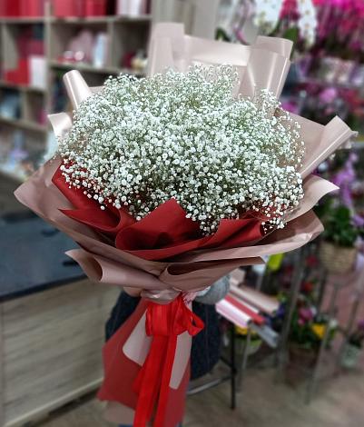 Букет цветов из: Гипсофила в Барково