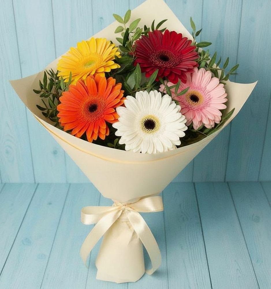 Букет цветов из: Герберы в Барково