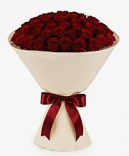 Букет 101 Бордовая роза Блэк Бакарра в Барково