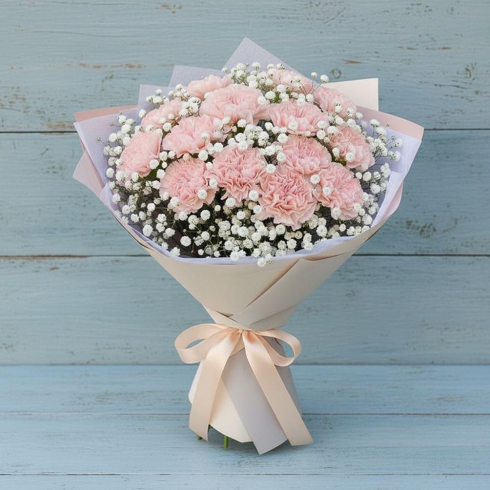 Букет цветов из: Гвоздики в Барково