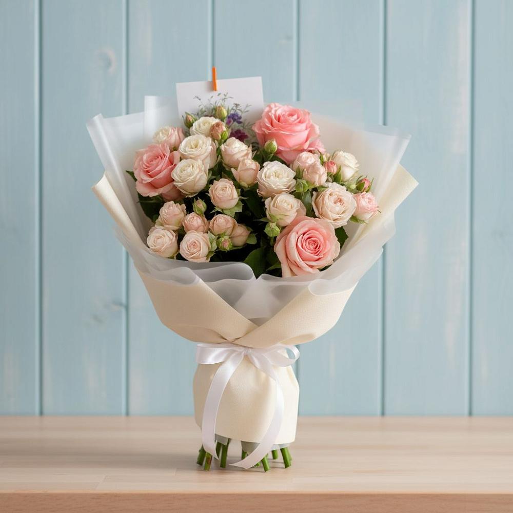 Букет цветов из: Розы в Барково