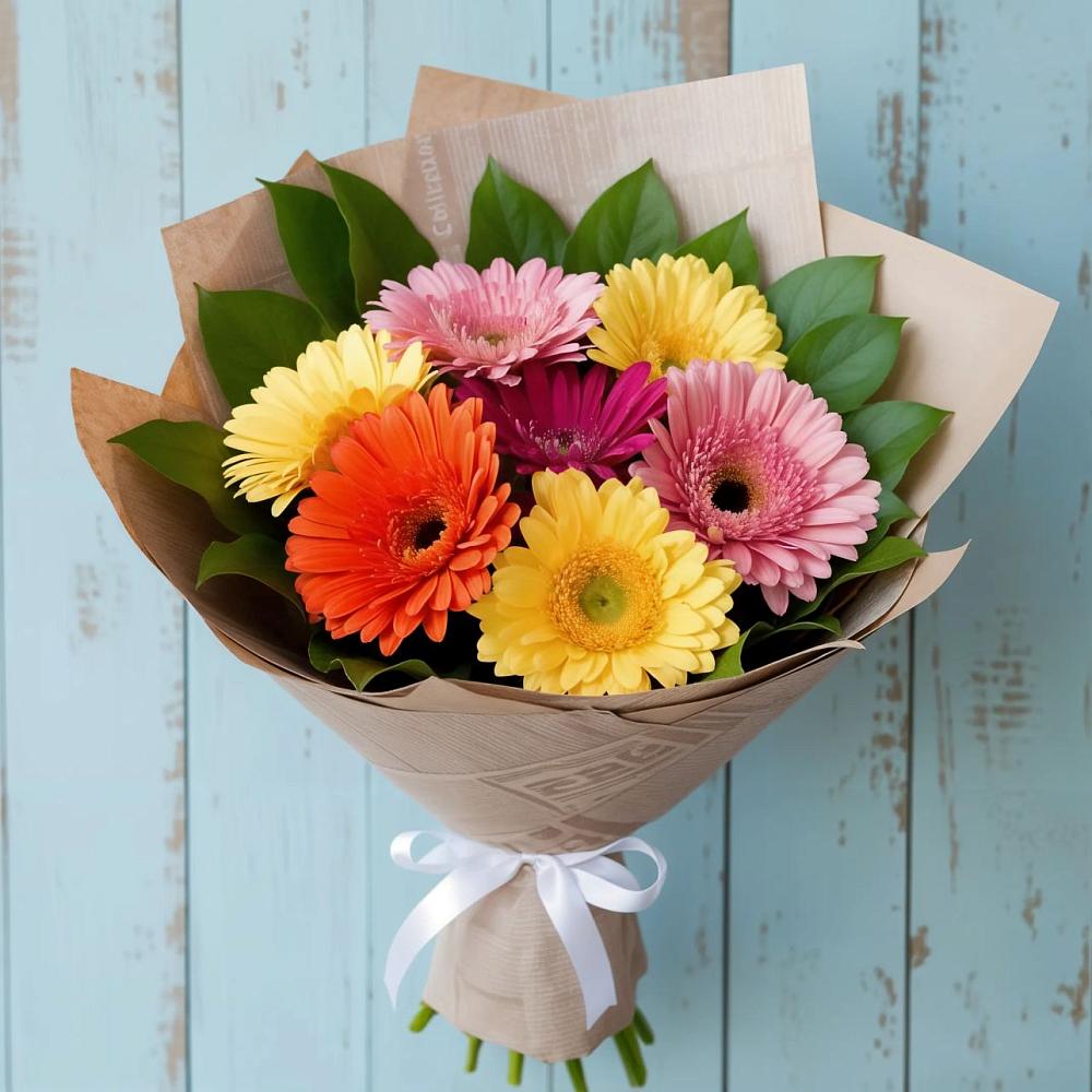 Букет цветов из: Герберы в Барково