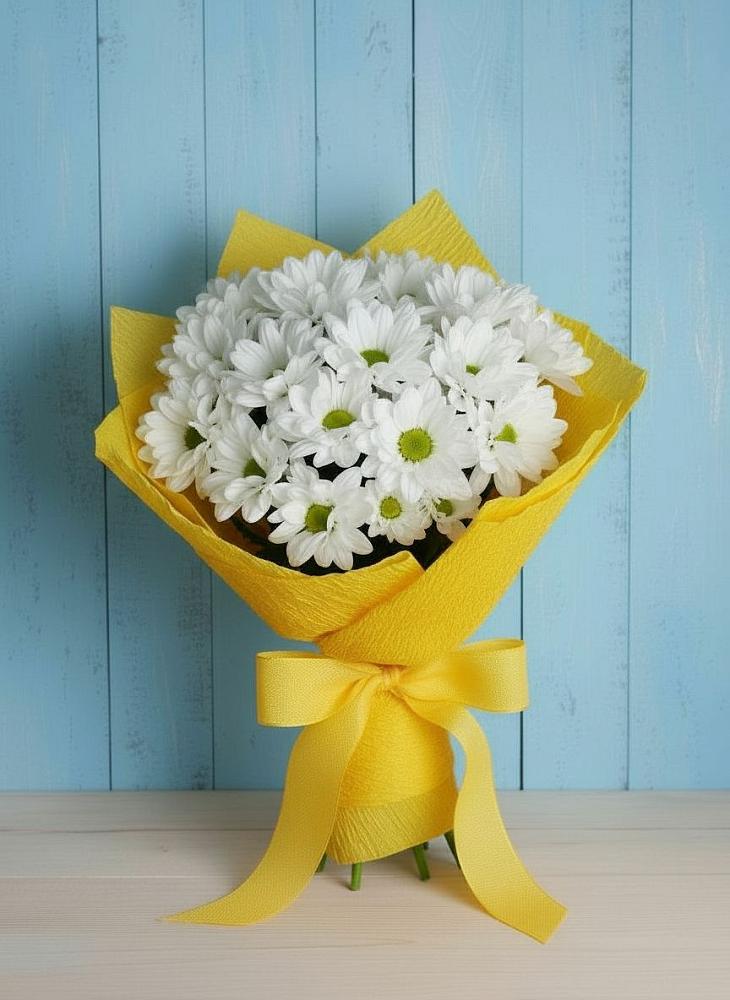 Букет цветов из: Хризантемы в Барково