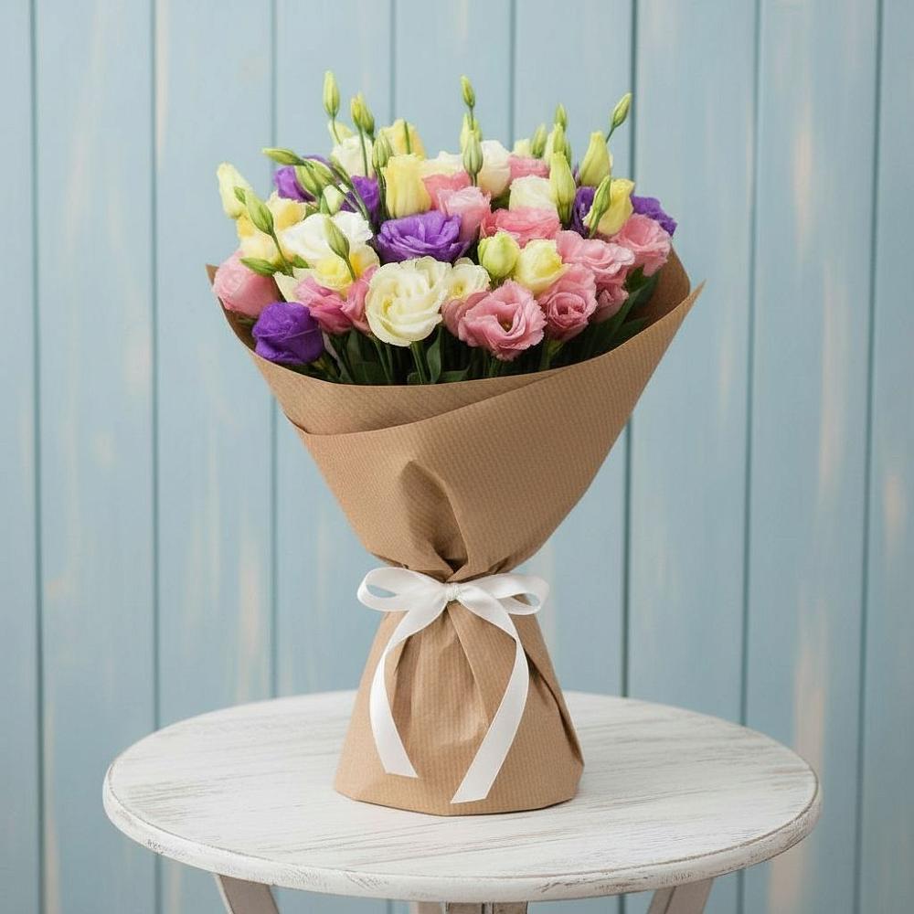 Букет цветов из: Лизиантусы в Барково