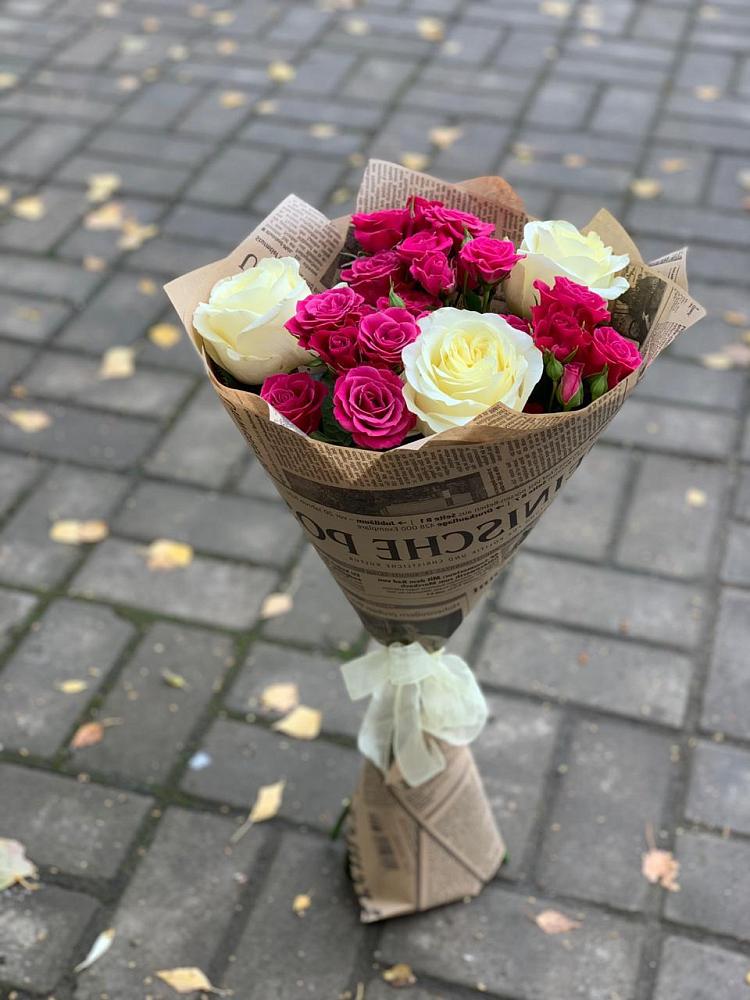 Букет цветов из: Розы в Барково