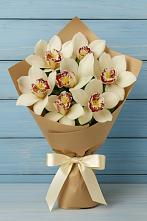 Букет цветов из:  Орхидеи и Розы в Барково