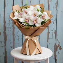 Букет цветов из:  Орхидеи и Розы в Барково